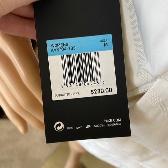 Brand New Nike Aeroloft Ventilated Lightweight Warmth Golf Cream Zippered Jacket - Picture 12 of 16